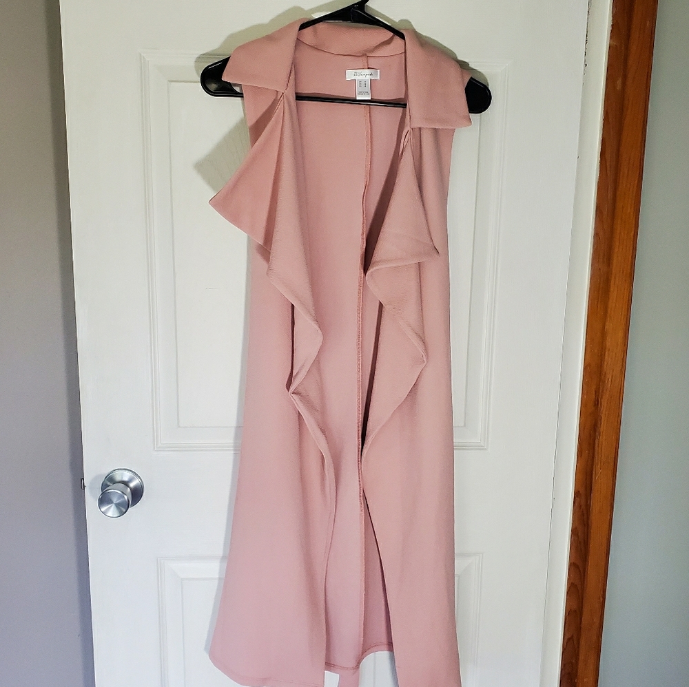 Pink Duster Vest